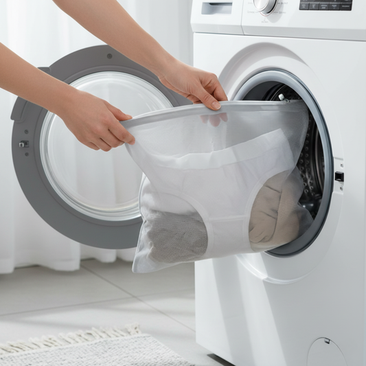 Premium Waschschutz-Beutel mit Reißverschluss